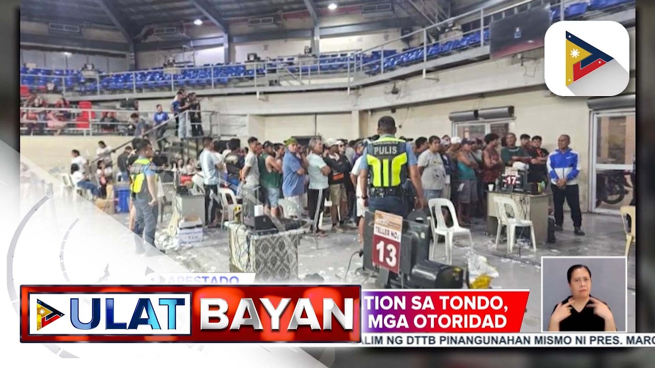 Online sabong operation sa Tondo, Manila, sinalakay ng mga awtoridad; 172 na indibidwal, naaresto