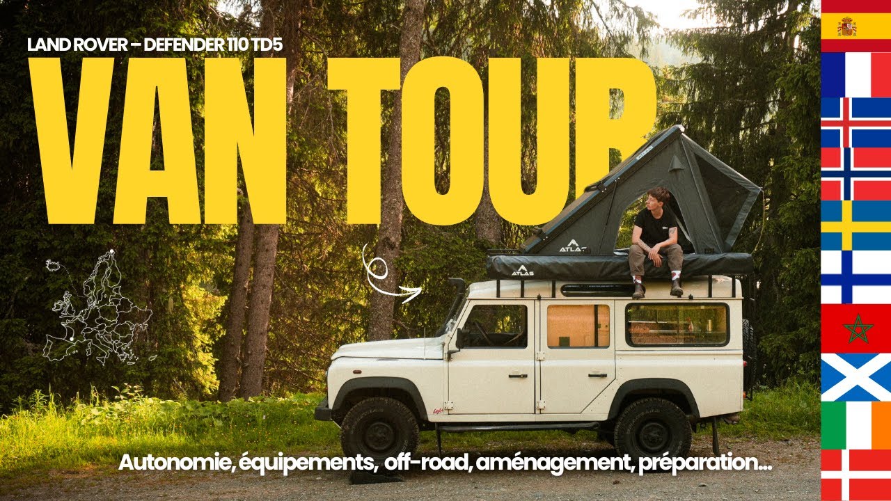 VAN TOUR 4x4 : vivre dans 2㎡ – mon véhicule d’expédition (1 an plus tard)