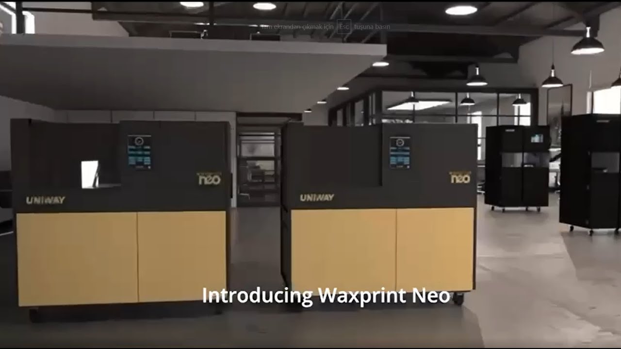 Максимальная свобода дизайна для крупносерийного производства с Waxprint Neo