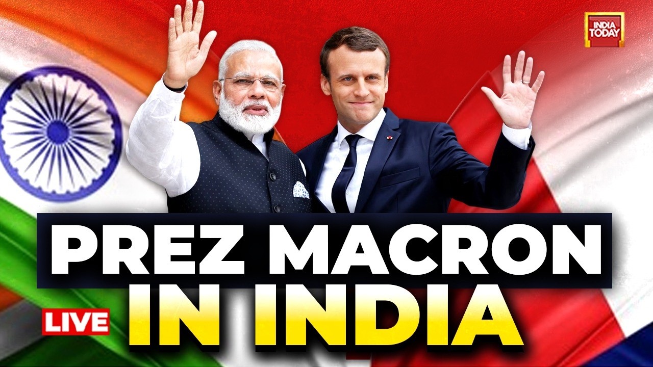 Emmanuel Macron In India LIVE | AI Summit In India | Artificial Intelligence |  LIVE UPDATES