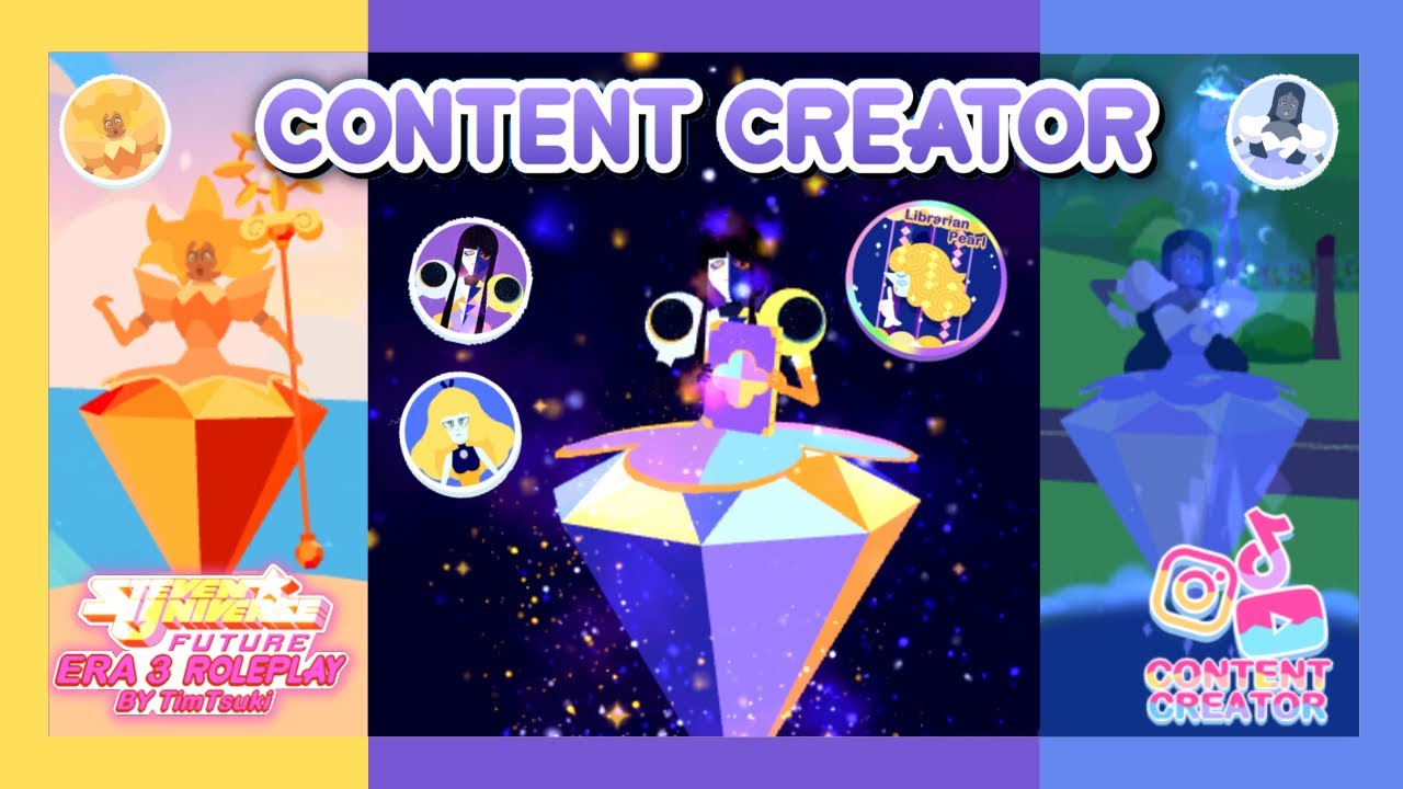 [✨] Steven Universe Future: Era 3 RP- Showcasing you the Content Creator Awards and how to get it