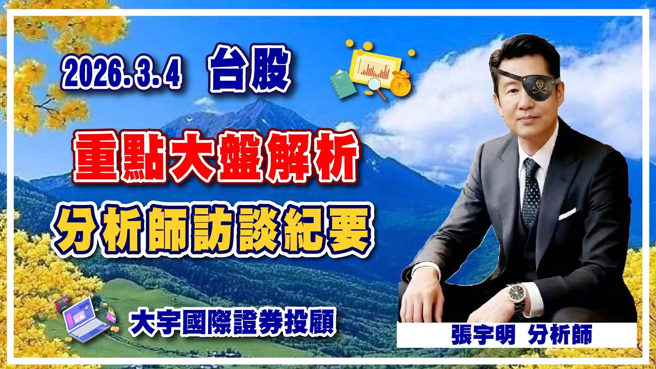 2026.3.4 大盤解析 分析師訪談紀要