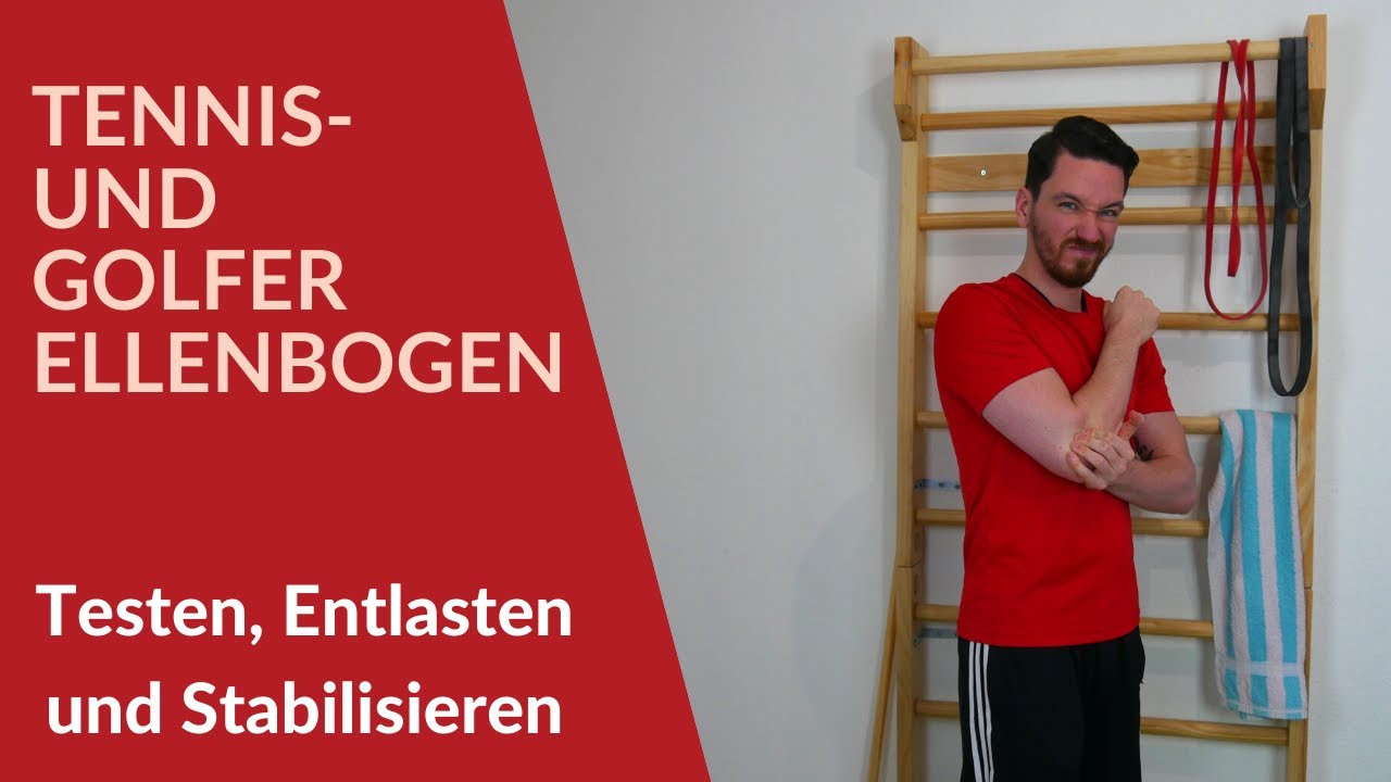 Tennisellenbogen & Golferellenbogen - was habe ich und wie löse ich es + Training