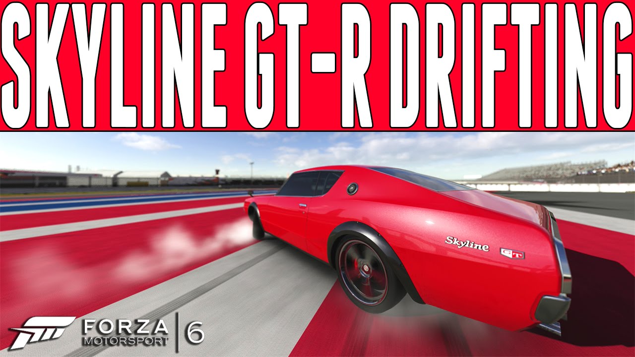 Forza 6 Drift Build : 700HP V8 Nissan Skyline GT-R Drift Build - FM6 DLC