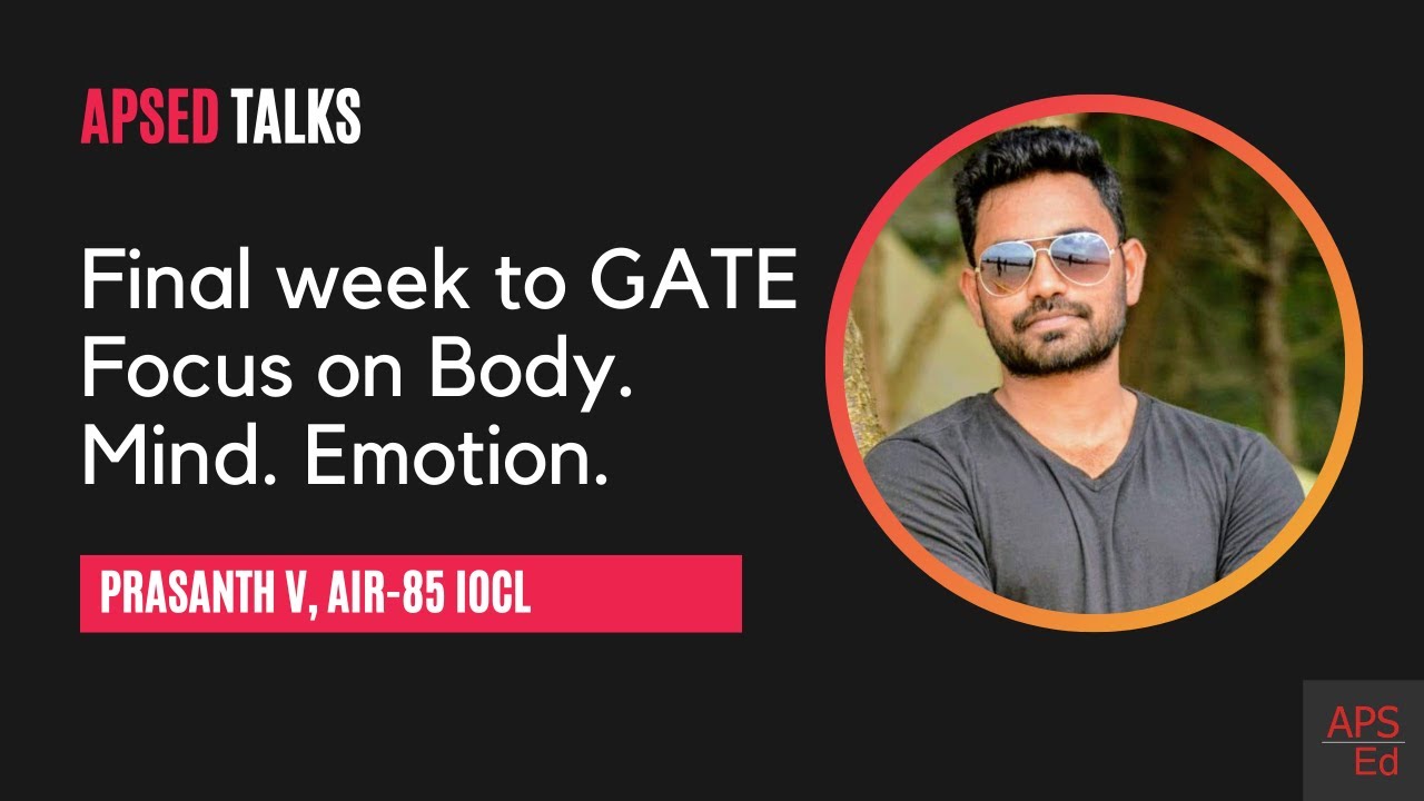 Last minute preparation | 1 week for GATE 2021