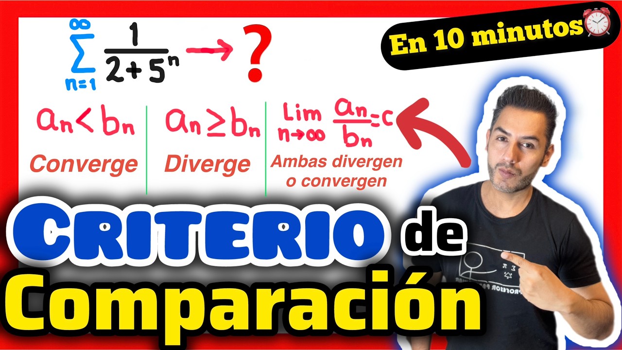 ✅Divergencia y convergencia de Series Criterio de comparaci&oacute;n C&aacute;lculo Integral
