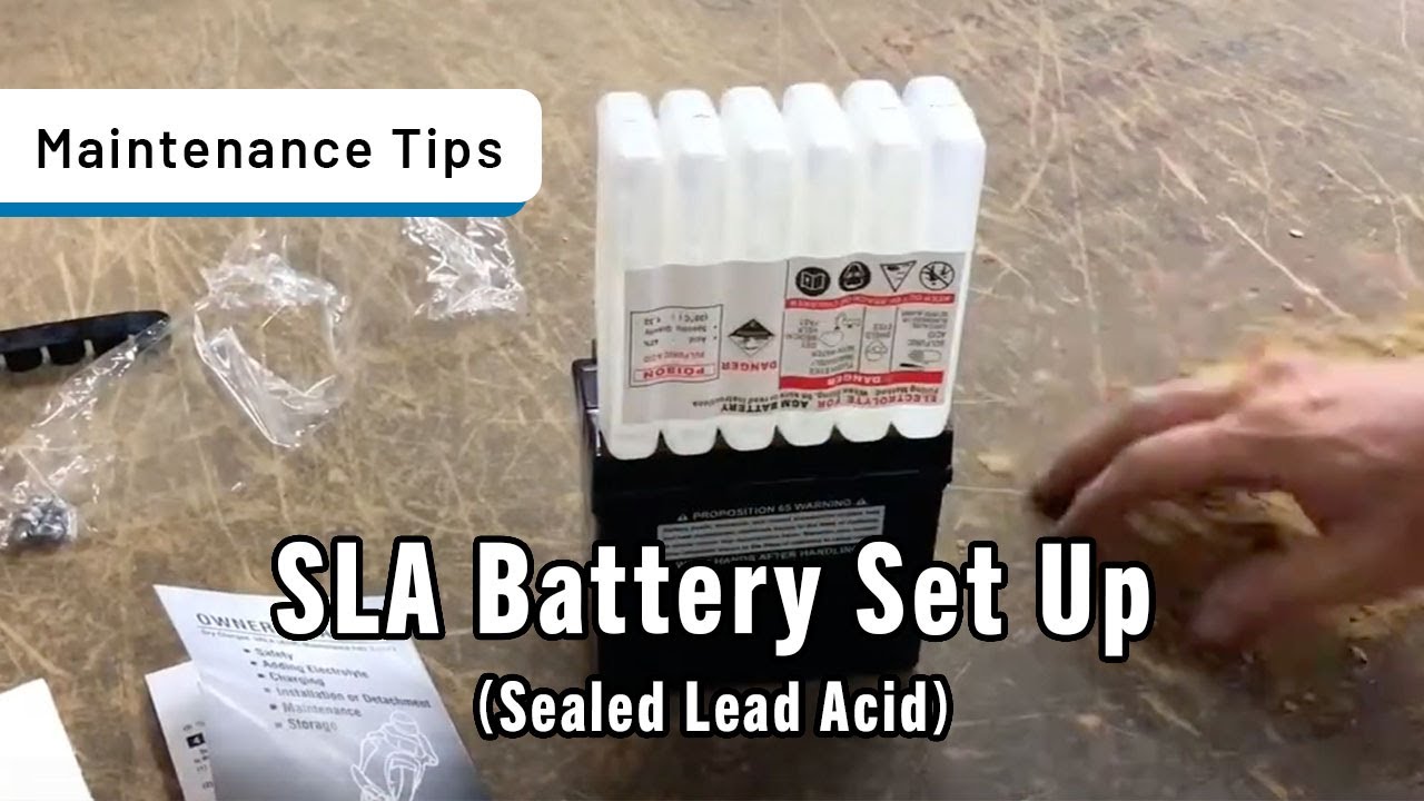 How to Set Up a Sealed Lead Acid (SLA) Battery