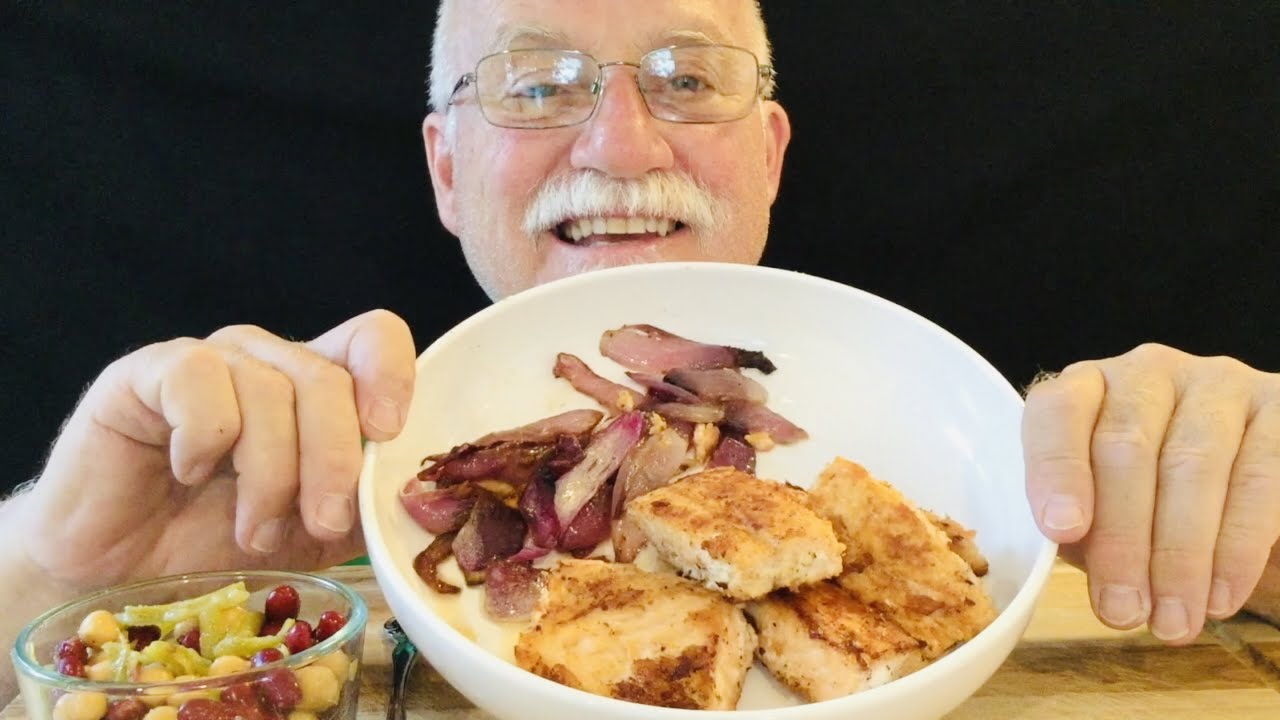 Eating Roasted Fish