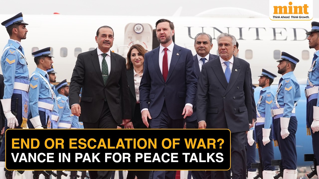 War To Peace? Trump's U.S. Delegation Arrives In Pakistan As Iran Ceasefire Talks Begin | WATCH