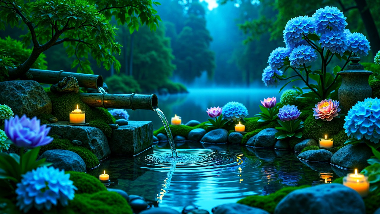 Целебная Музыка Для Внутреннего Покоя 🌿 Музыка Для Глубокого Сна, Высвобождение Мелатонина, Снятие