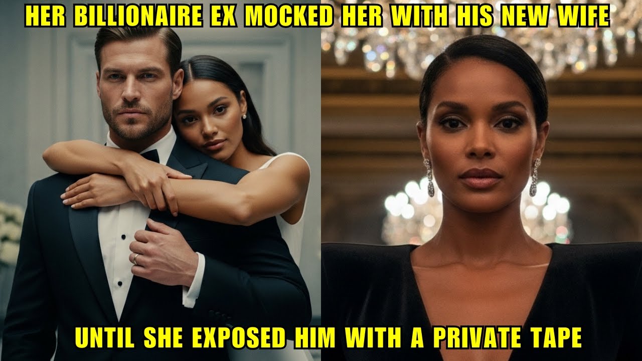 Her Billionaire Ex Mocked Her With His New Wife—Until She Exposed Him With a Private Tape