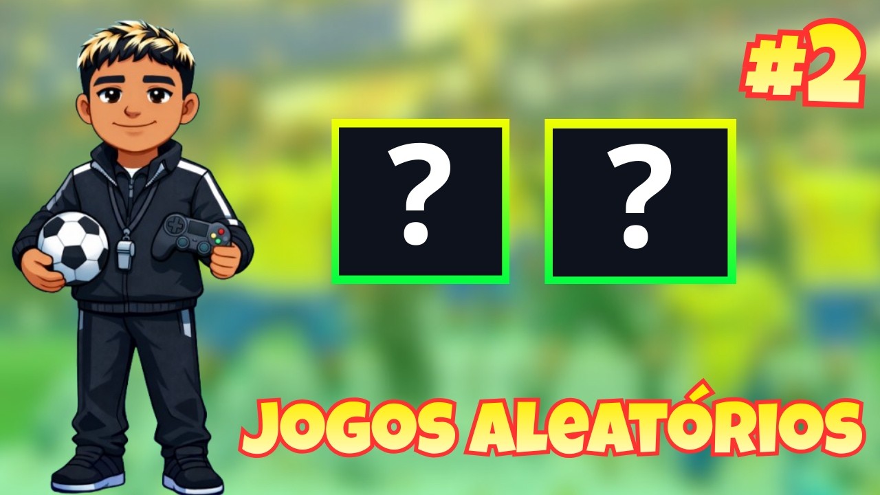 Jogando Jogos ALEATÓRIOS de Futebol da Internet 😂⚽ (Parte 2)
