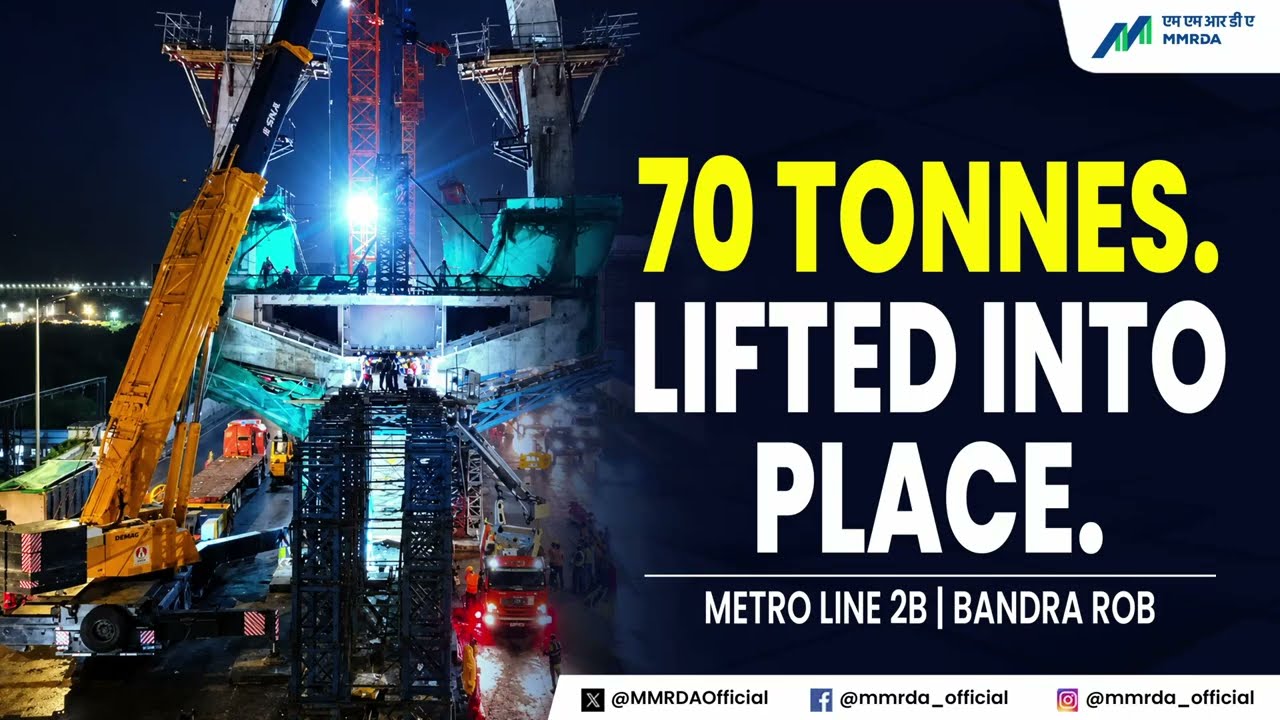 Metro Line 2B advances further ahead