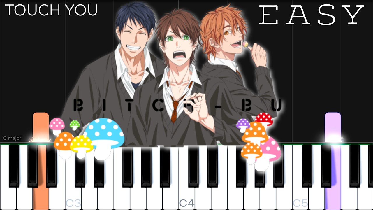 Yarichin B Club - Touch You | EASY Piano Tutorial