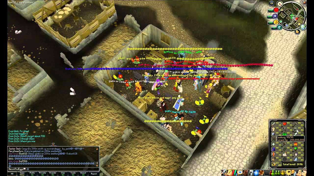 200m Smithing