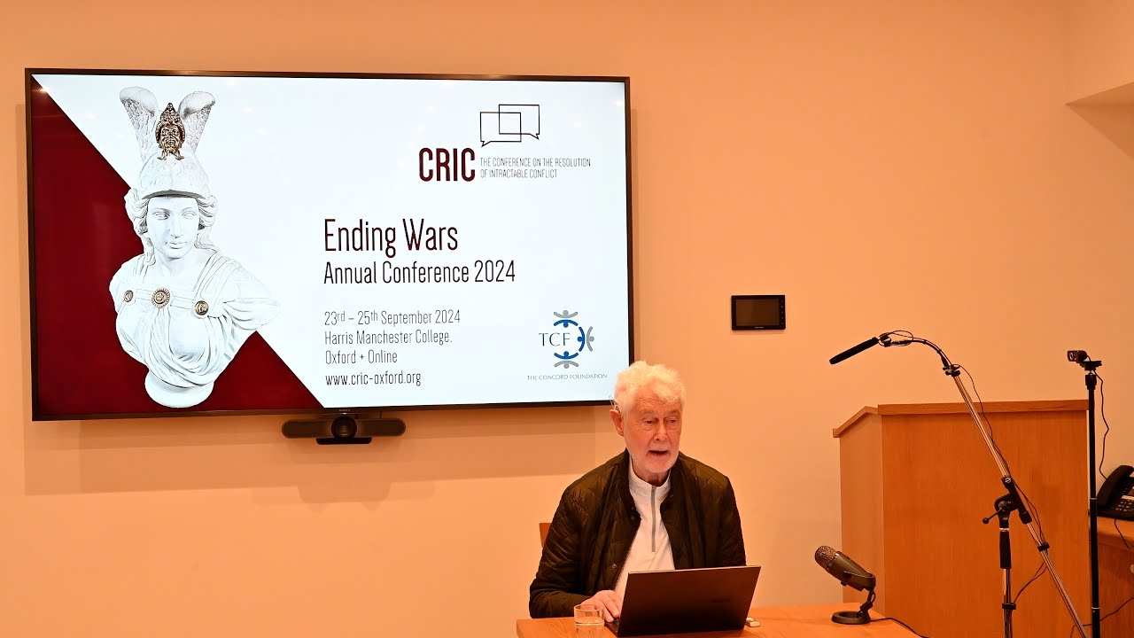 Israel on the cusp, with Padraig O'Malley