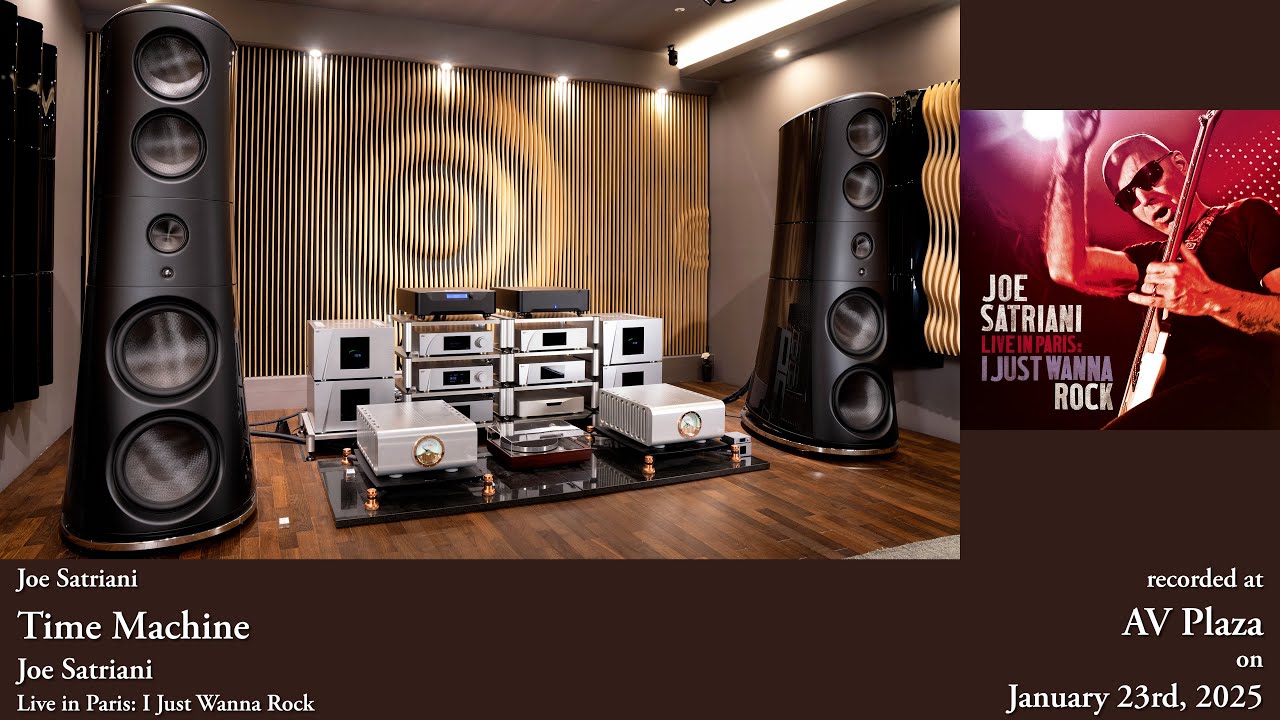Joe Satriani: Time Machine | Magico M9 , Dan D'Agostino M550 , CH M10/L10/C1.2/T1/X1
