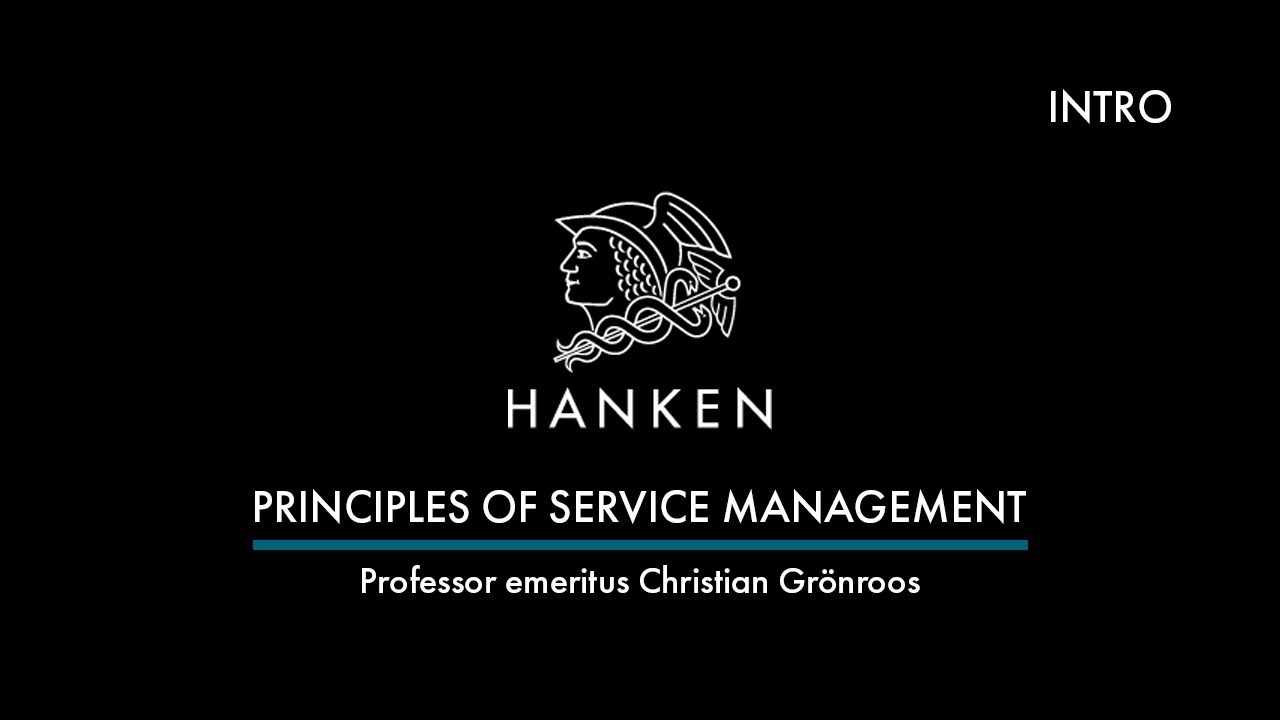 Principles of Service Management - Intro