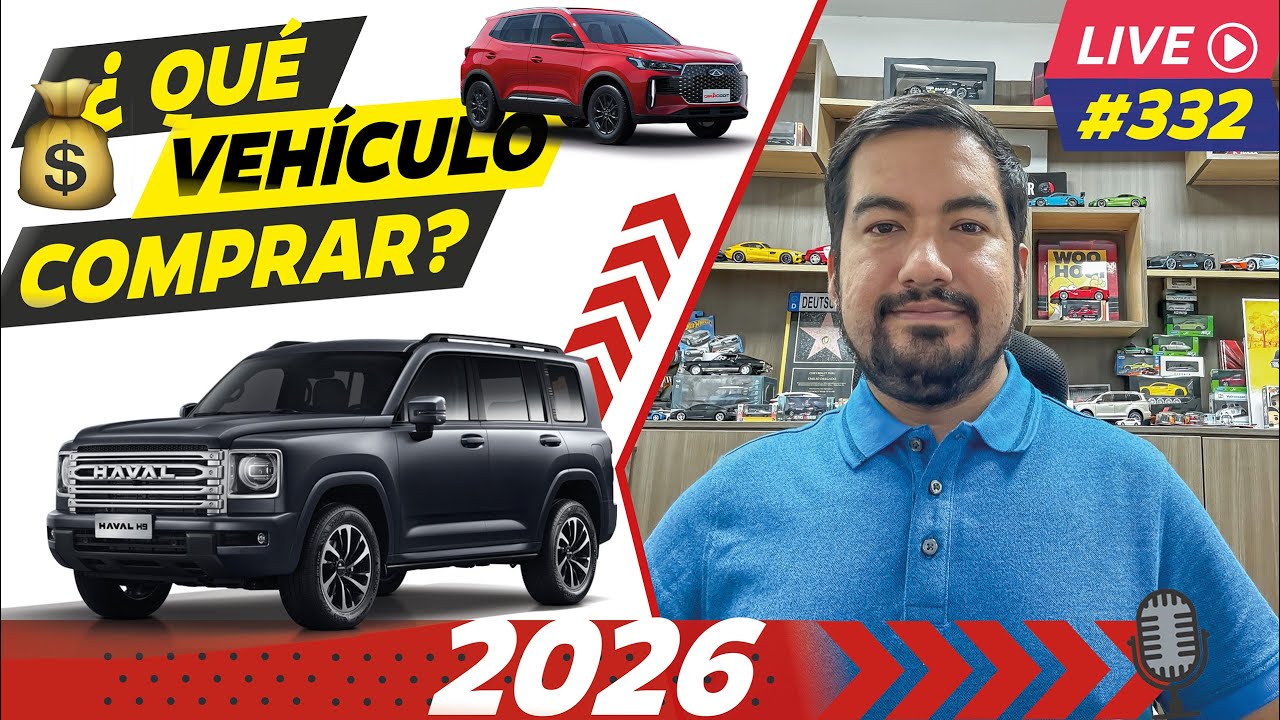 ¿QUÉ VEHÍCULO COMPRAR 2026? 🚙🤔- Opinión/Análisis Car Motor Episodio #332
