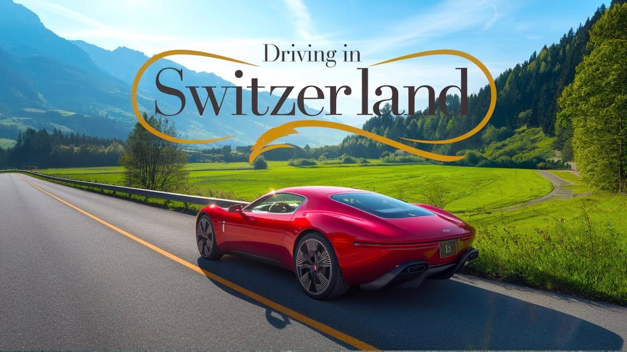 Driving in Zurich City to Oerlikon, Seebach Glattbrugg HDR
