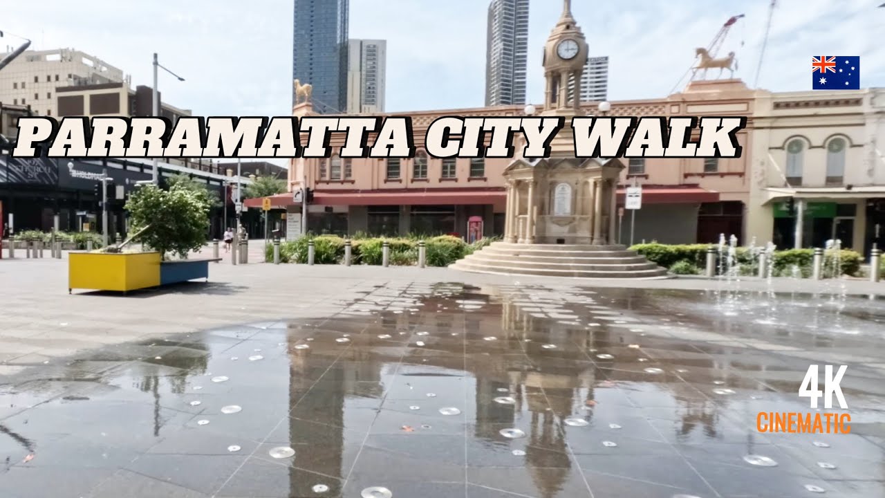 Parramatta City Walk — A Different Side of Sydney in 4K