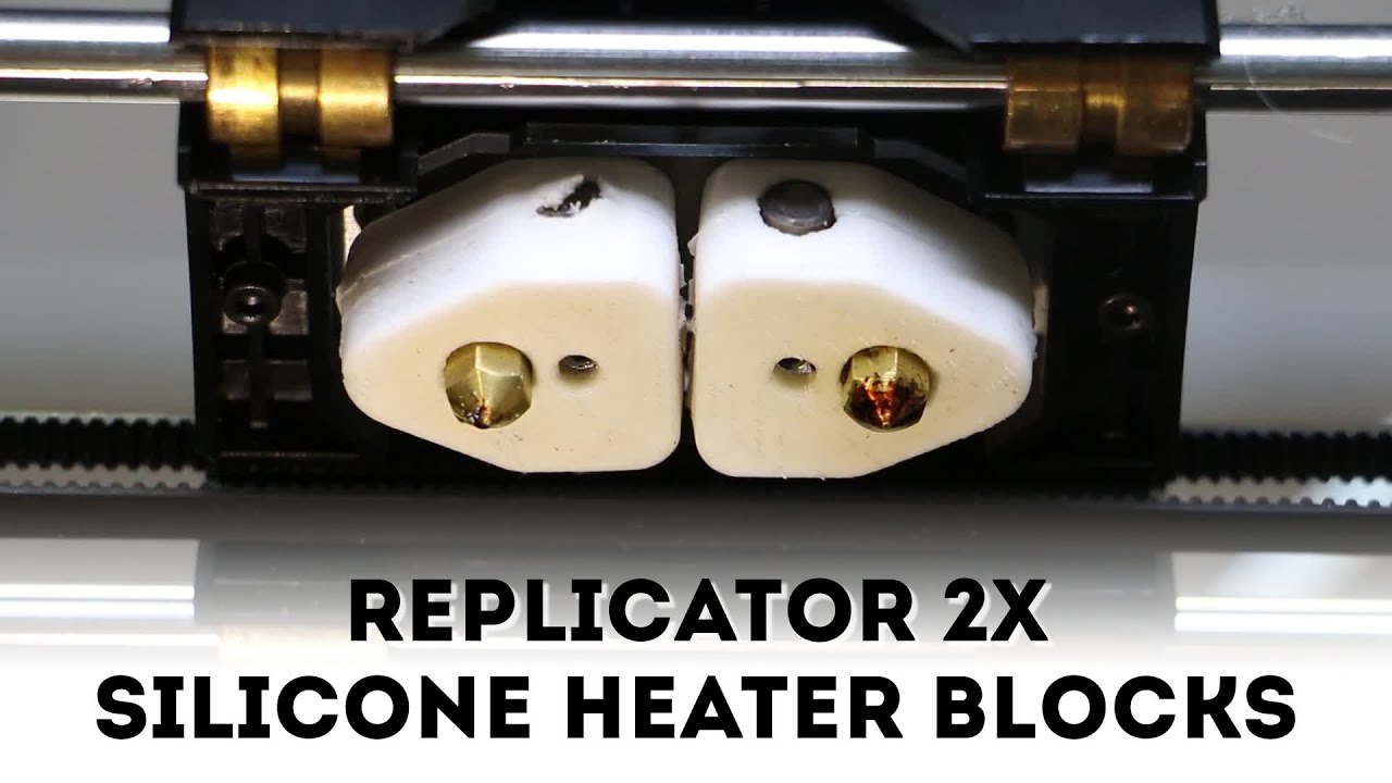 Install Silicone Heater Blocks for MakerBot Replicator 2X