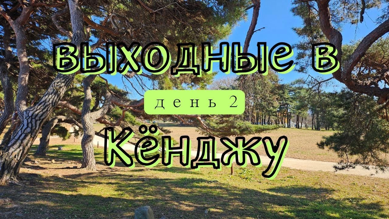 ч.2 выходные в городе Кёнджу | Королевские гробницы | Музей