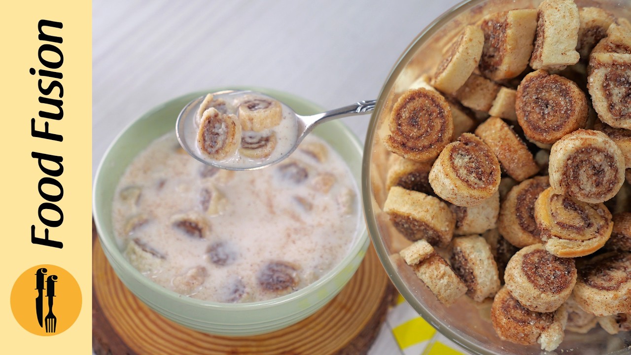Cinnamon Bread Cereal Recipe by Food Fusion