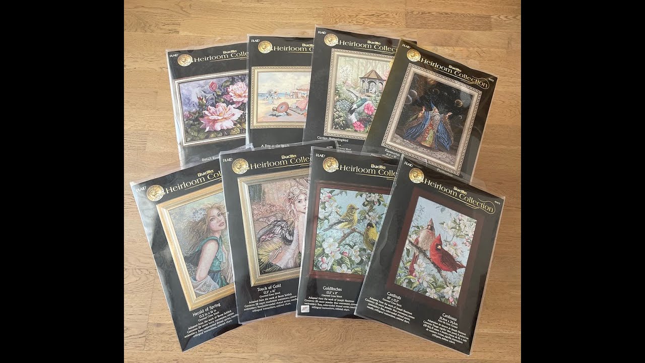91. Мои наборы Bucilla Heirloom collection.