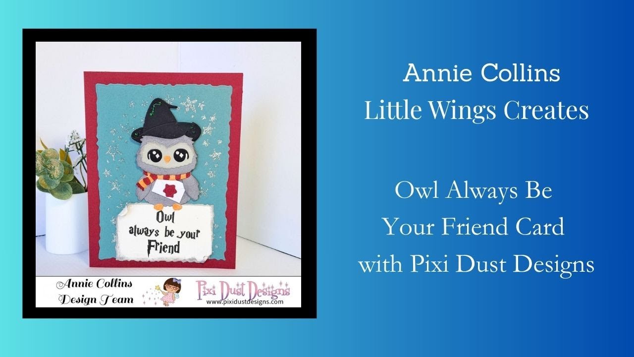Owl Friendship Card |Pixi Dust Designs