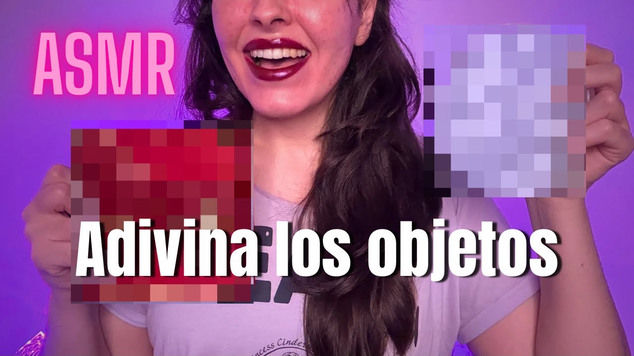 ASMR Adivina el Objeto 👀 Juego de Sonidos, tapping, scratching y susurros