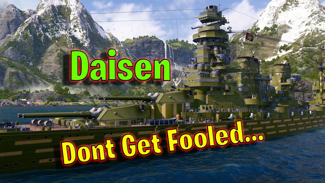 Meet The Daisen! Tier 8 Japanese Battleship (World of Warships Legends)