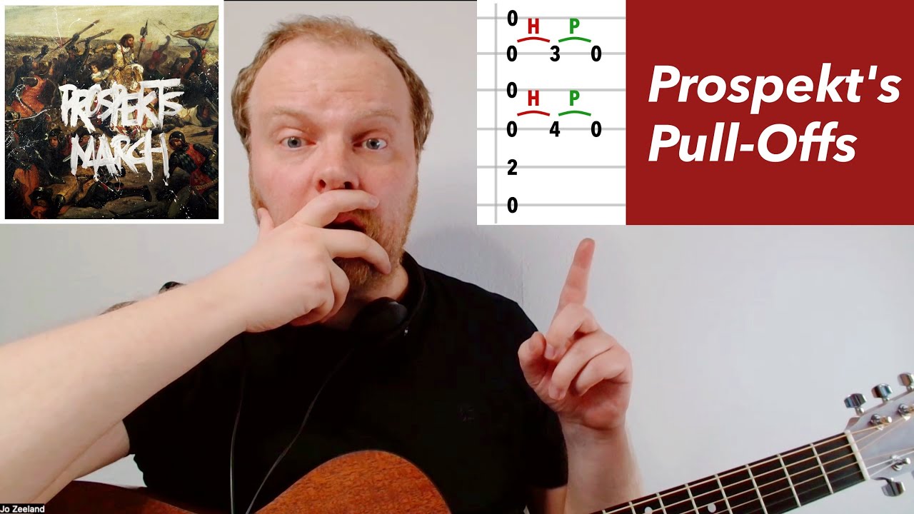 Coldplay - Prospekt's March acoustic and lead guitar cover + tutorial in original tuning