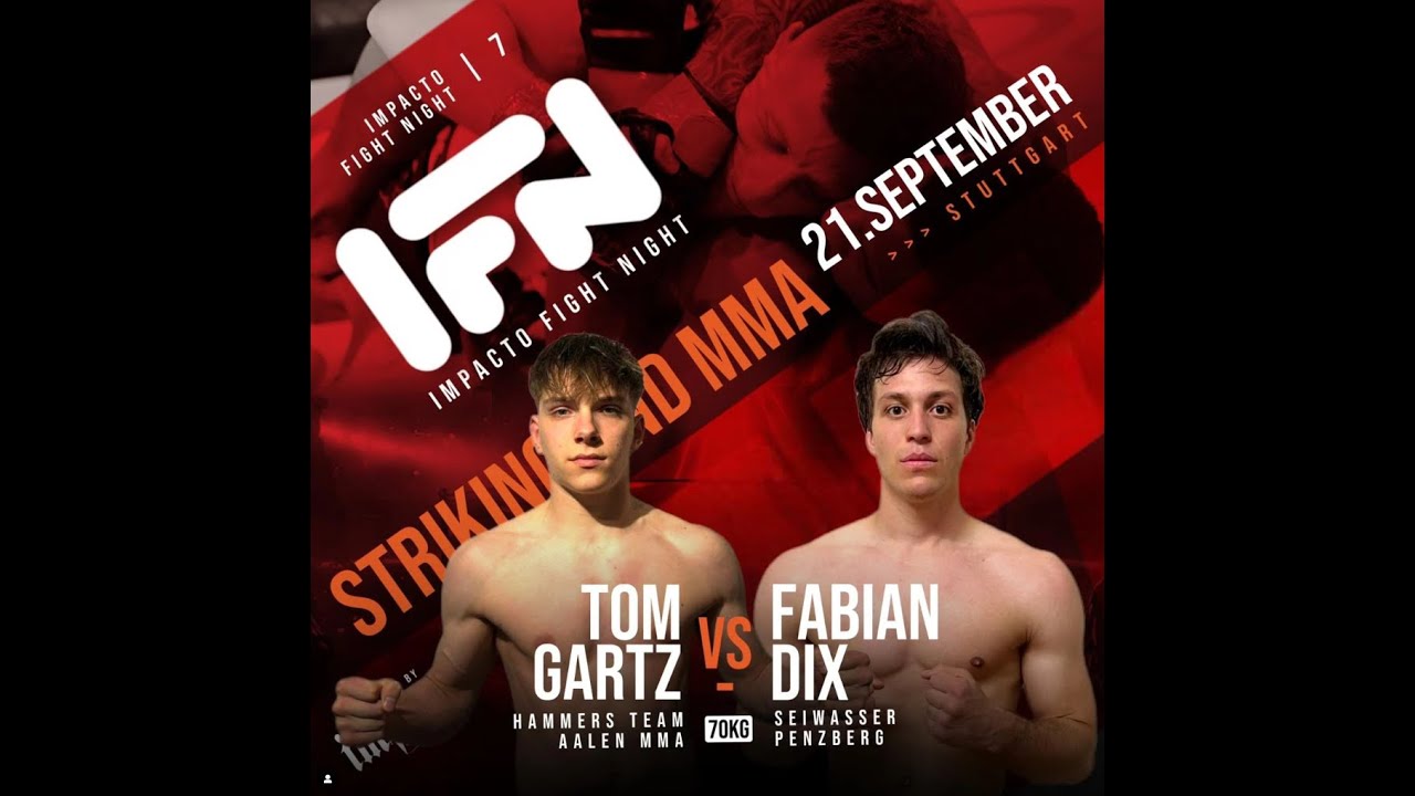 IFN 7 | KAMPF 3 | TOM GARTZ 🆚️ FABIAN DIX | MMA | 21.09.2024