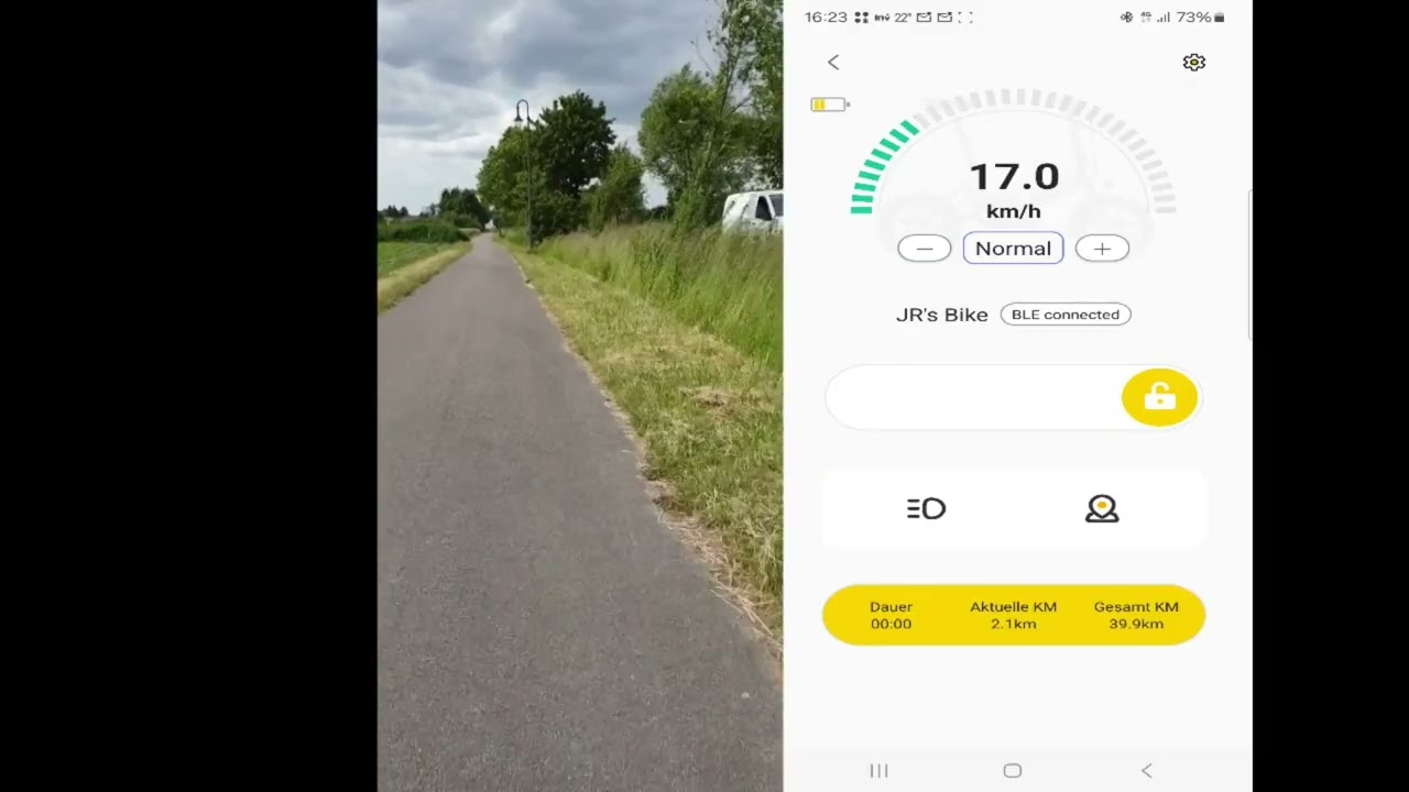 Raketenmodus am Fiido D3 Pro