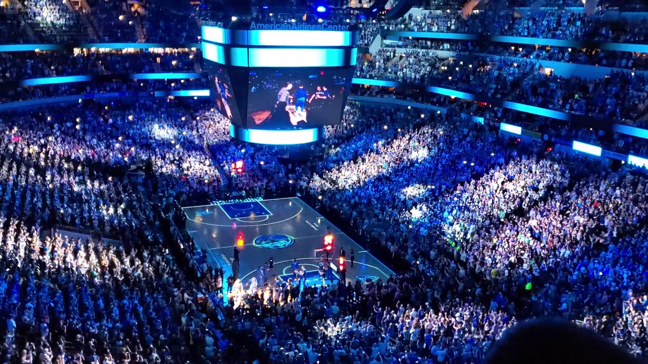 Dallas Mavericks Starting Lineup - Dirk Nowitzki Last Game In Dallas