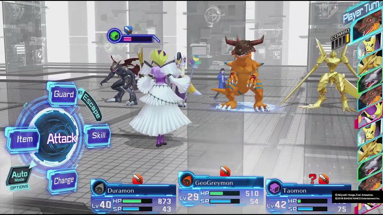 Digimon Story: Cyber Sleuth - Hacker's Memory Lotosmon Boss fight