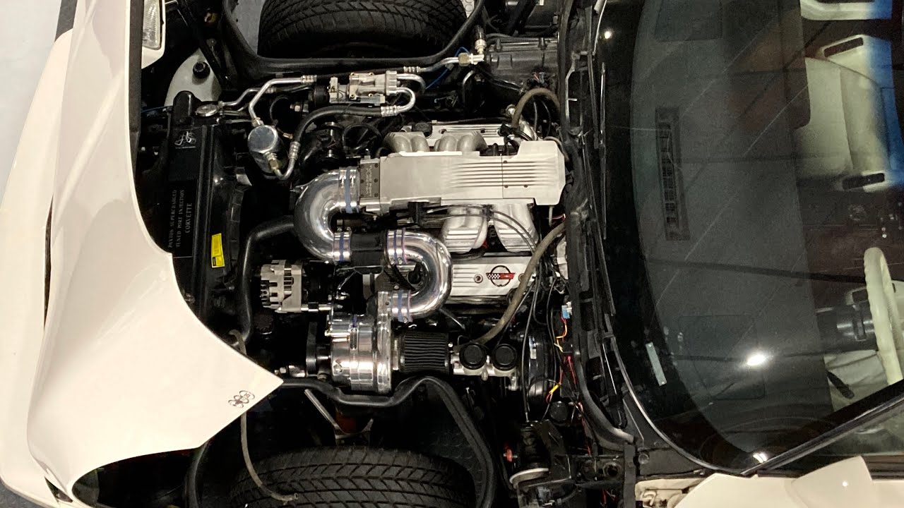 C4 Corvette TPI 5.7 с настроенным впрыском и большими впускными каналами Edelbrock High Flo — Час...