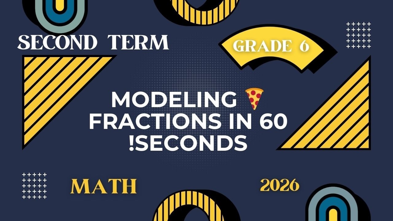 شرح Modeling Fractions سادس ابتدائي في أقل من دقيقة!