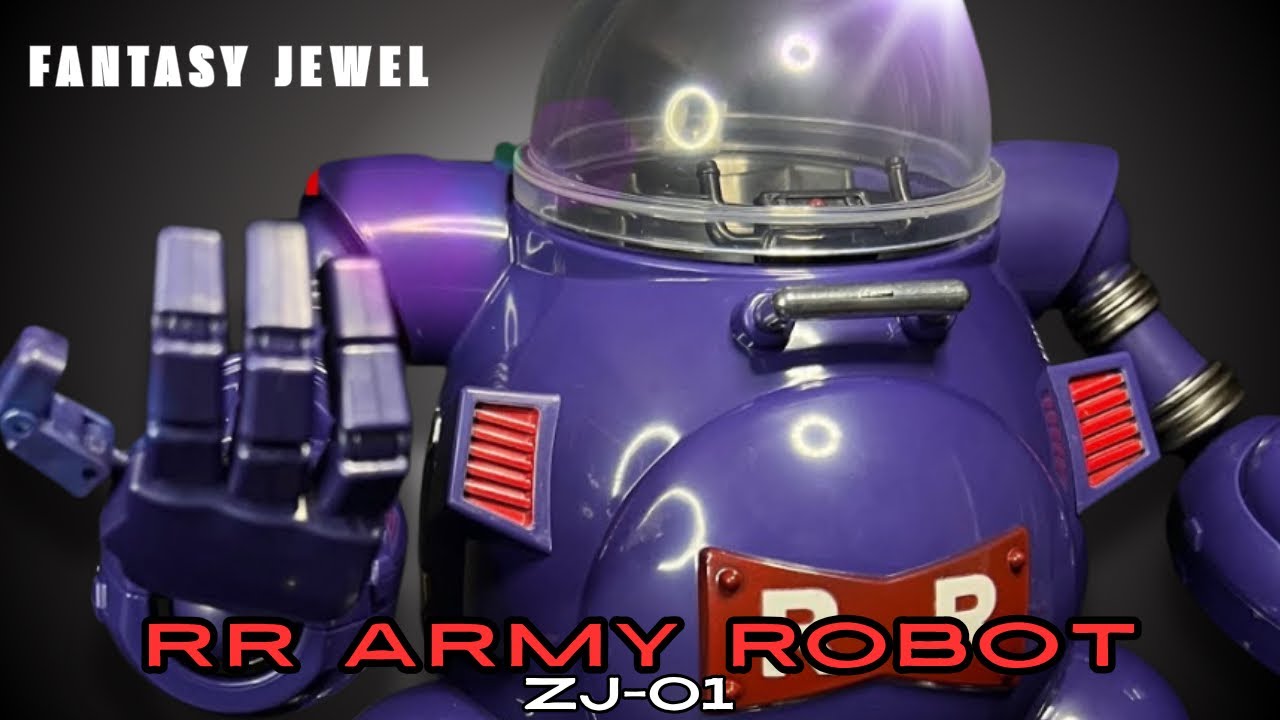 RED RIBBON ARMY ROBOT | FANTASY JEWEL ZJ-01 | DRAGON BALL | SH FIGUARTS SCALE | TOY REVIEW