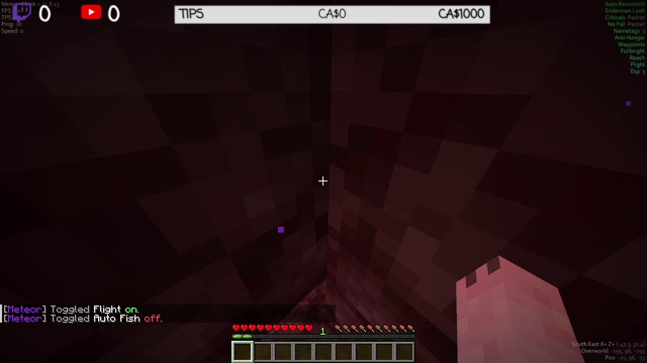 🔵🔴24/7 FREE TO JOIN ANARCHY SURVIVAL MINECRAFT SERVER🔴🔵