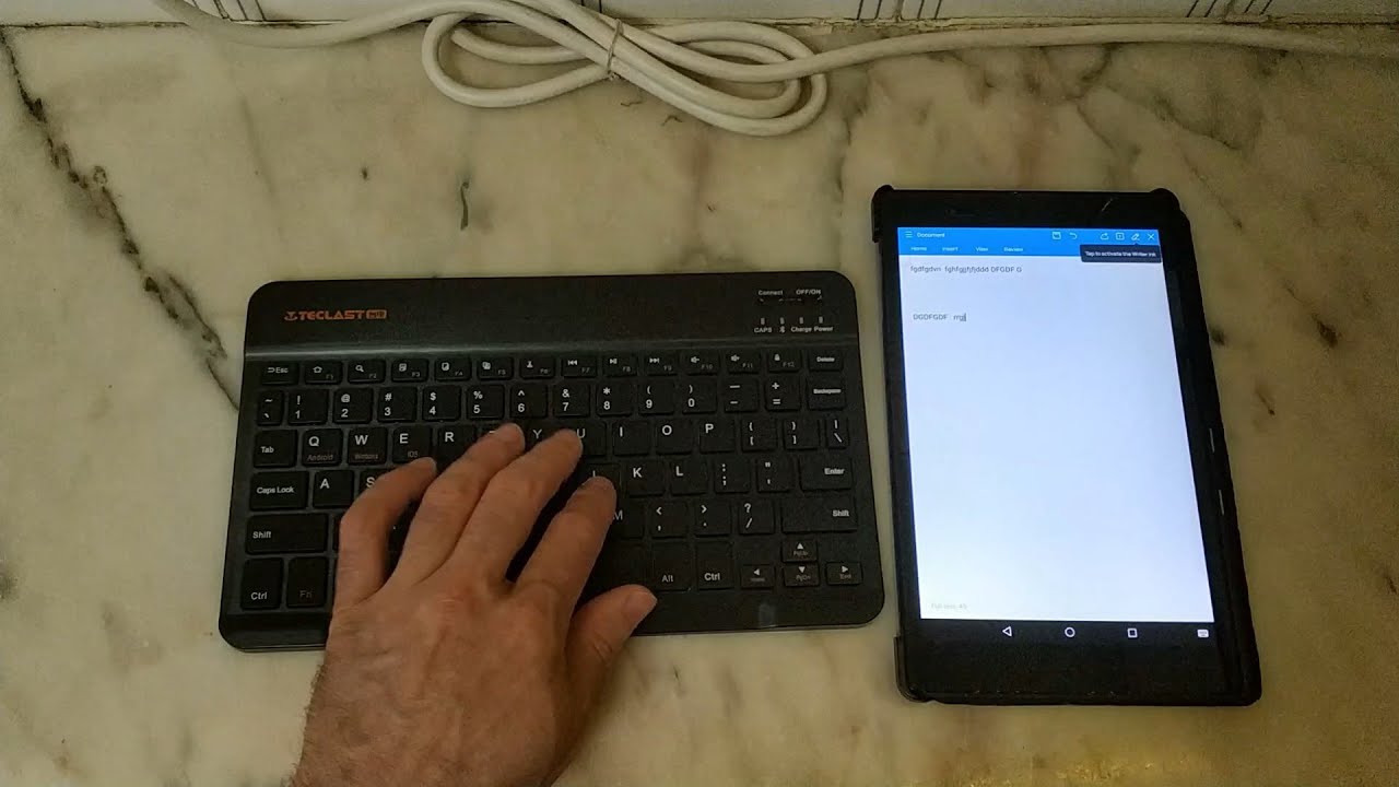 Original Teclast K10 Bluetooth Keyboard for Tablet for Windows Android IOS  - www.aliexpress.com