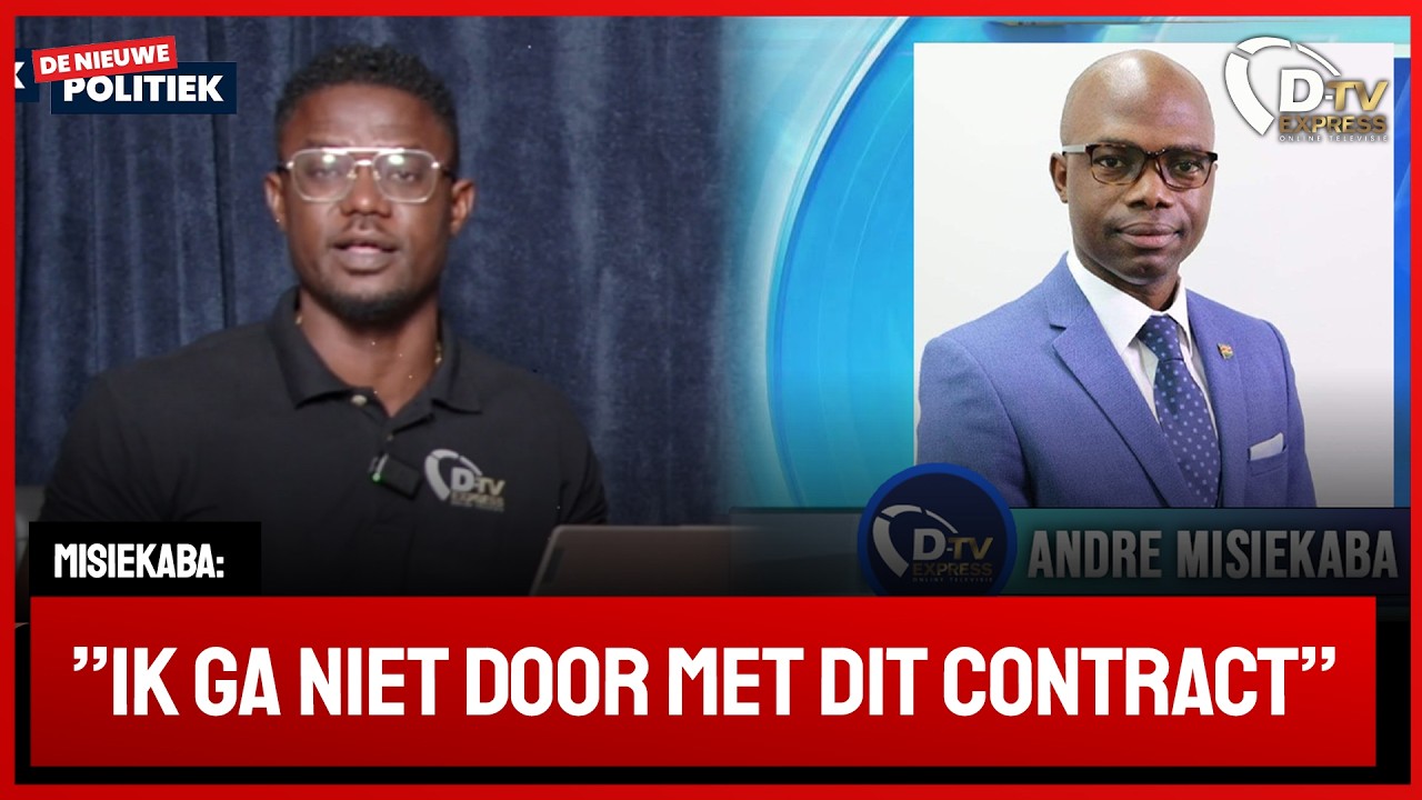 🚀 De Nieuwe Politiek Live • wurgcontract getekend door regering Santokhi Wanica Ziekenhuis (Suriname