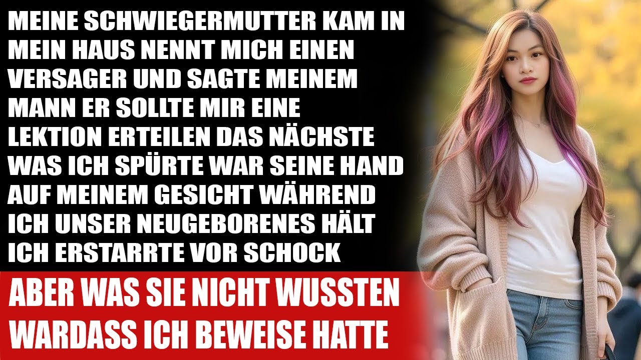 Meine Schwiegermutter gab mir nach der Geburt die Schuld Die Reaktion meines Mannes schockierte mich