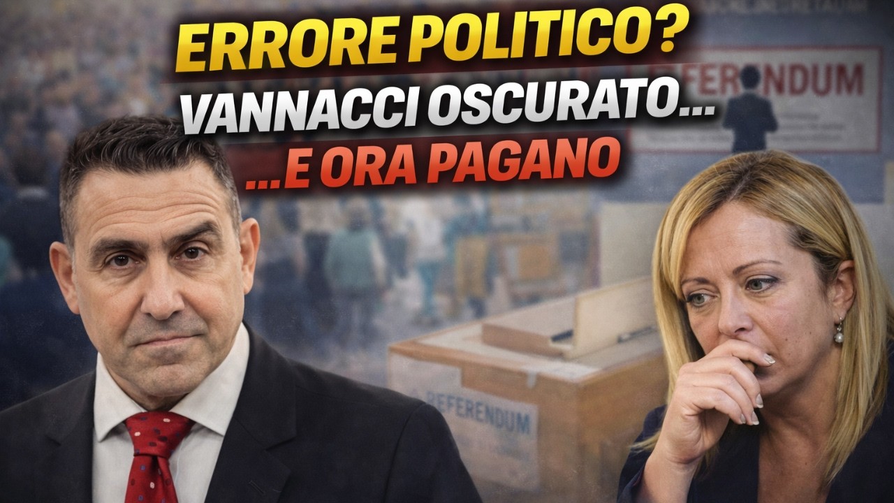 Hanno oscurato VANNACCI&hellip; e ora pagano!