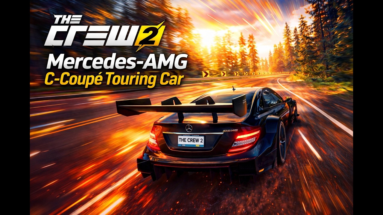 MERCEDES AMG C Coupe Touring Car  | Gameplay | The Crew 2  #automobile #racing