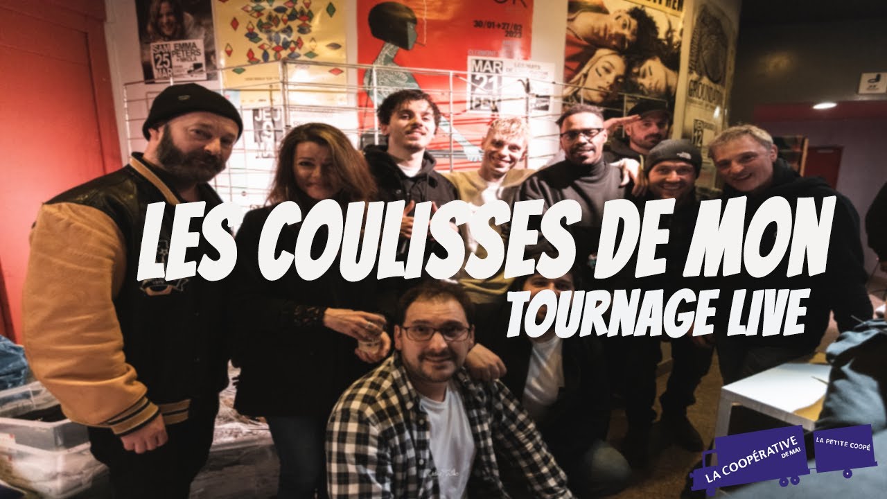 les coulisses d'une captation live d'un concert &agrave; la coop&eacute;rative de mai