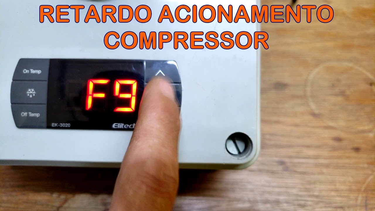 Como configurar controlador EK3020 Elitech