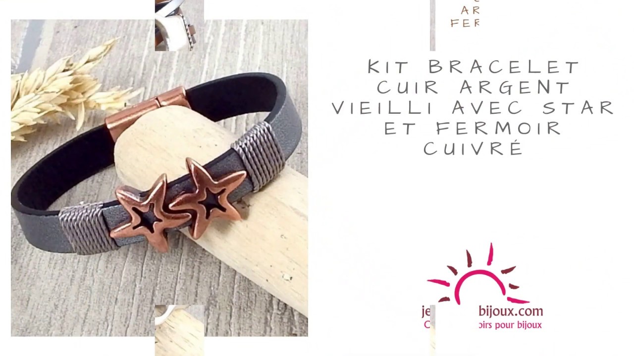 Nouveaux kits tutoriels bracelets cuir hiver 2019