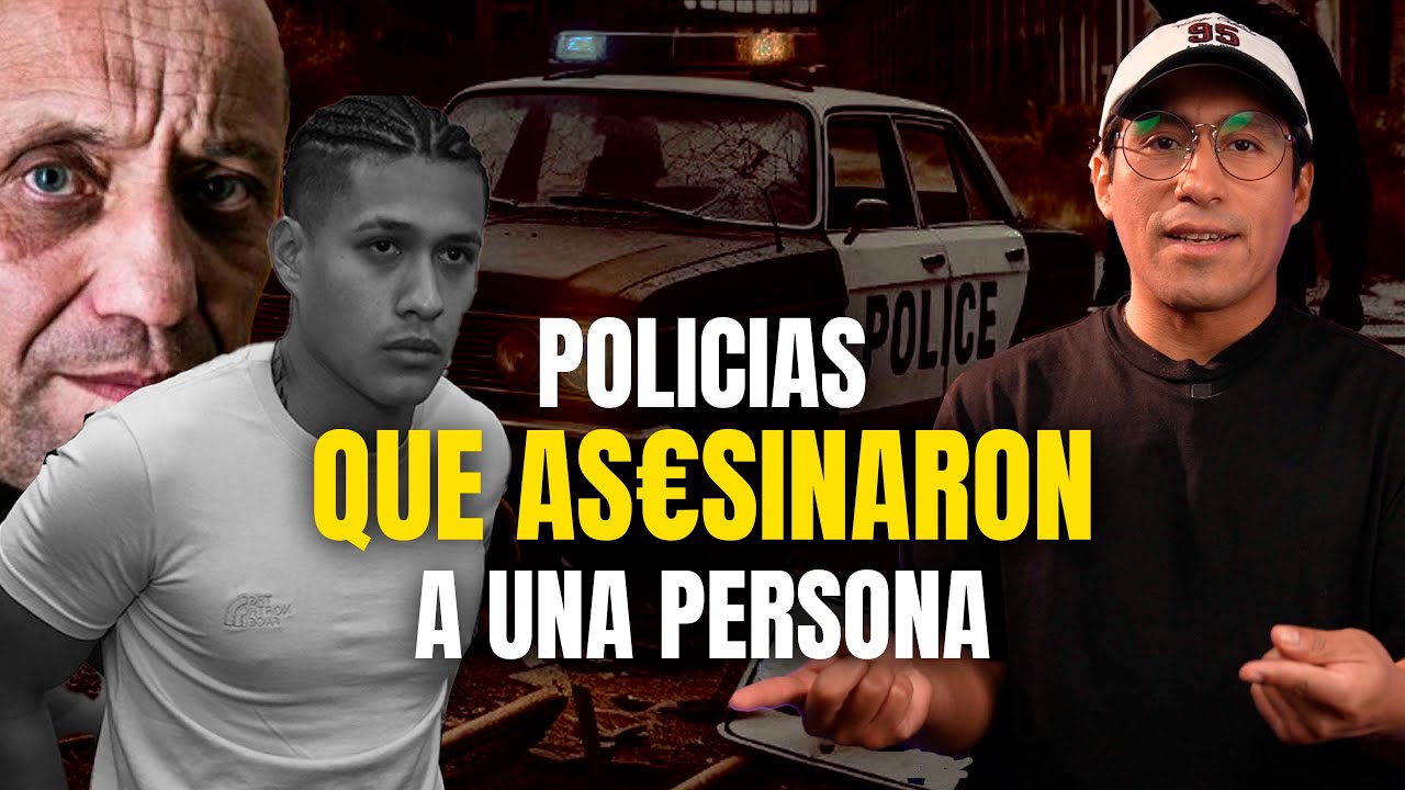 POLICÍAS QUE AS£SIN4RON A UNA PERSONA